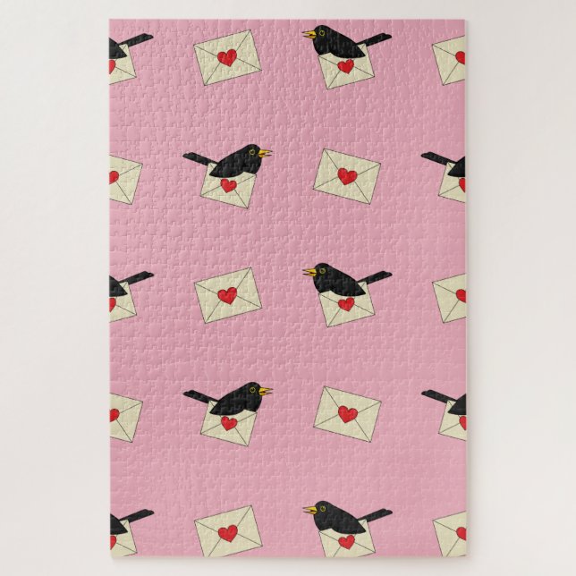 Puzzle De Blackbird con amor (Vertical)