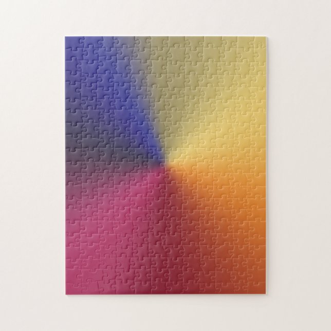 Puzzle de degradado de ángulo, 11" x 14", 252 piez (Vertical)