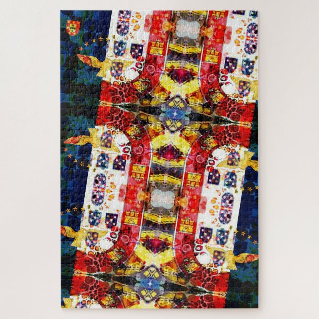 Puzzle de diseño portugués (Vertical)