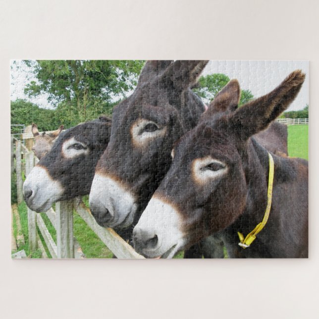 Puzzle de Donkeys Jigsaw (Horizontal)