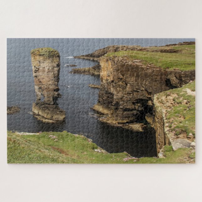 Puzzle de Escocia - Acantilados Yesnaby, Orkney (Horizontal)