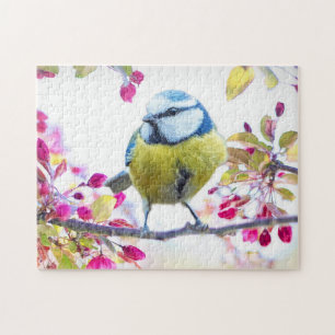 Puzzle de foto de pájaro de primavera