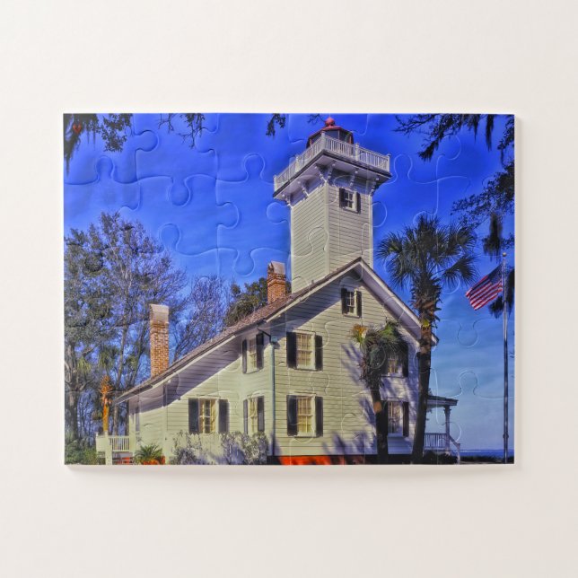 Puzzle de Haig Point Carolina del Sur Jigsaw (Horizontal)