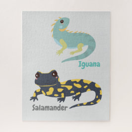 Puzzle de Iguana y Salamander Jigsaw