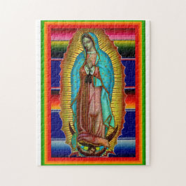 Puzzle de la imagen de Guadalupe Zarape Tilma