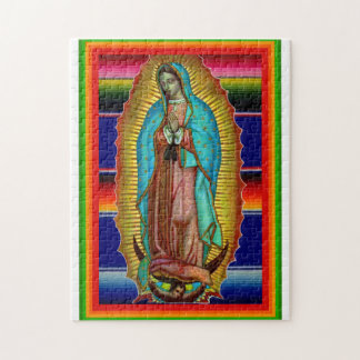 Puzzle de la imagen de Guadalupe Zarape Tilma
