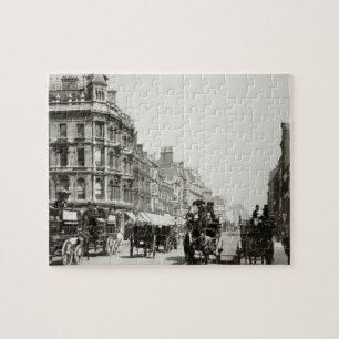 Puzzle De la visión calle de Oxford abajo, Londres (foto