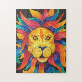 Puzzle de leones