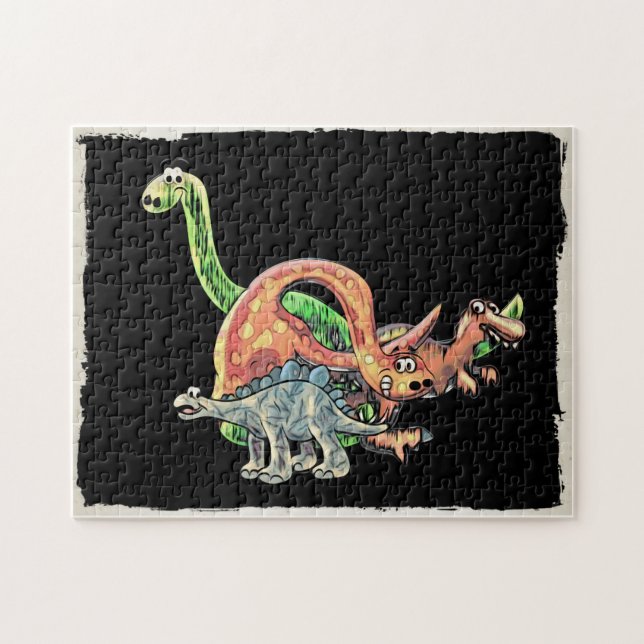 Puzzle de los dinosaurios (Horizontal)