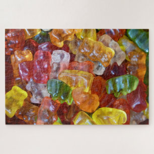 Puzzle de los osos de goma