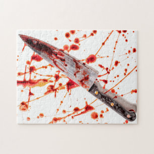 Puzzle de manchas de sangre