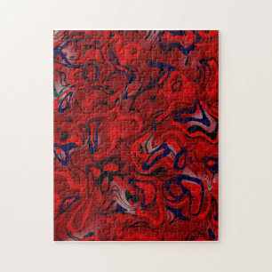 Puzzle de Maze Rojo