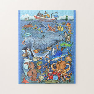 Puzzle de música submarina