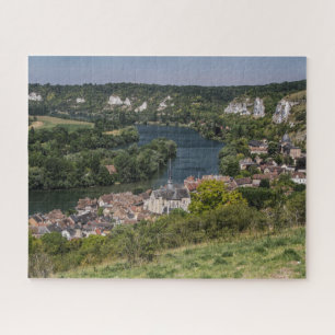 Puzzle de Normandía Jigsaw - Río Seine de Les An