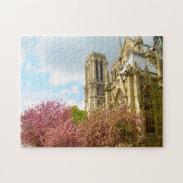 Puzzle de Notre Dame (1163-2019); (Horizontal)