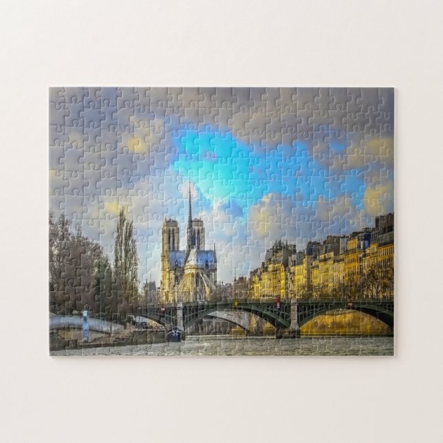 Puzzle de Notre Dame (1163-2019); (Horizontal)