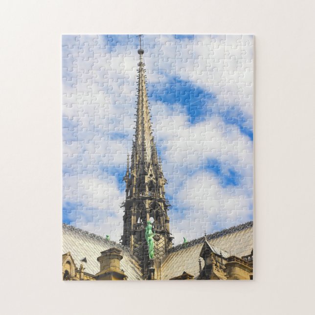Puzzle de Notre Dame (1163-2019); (Vertical)