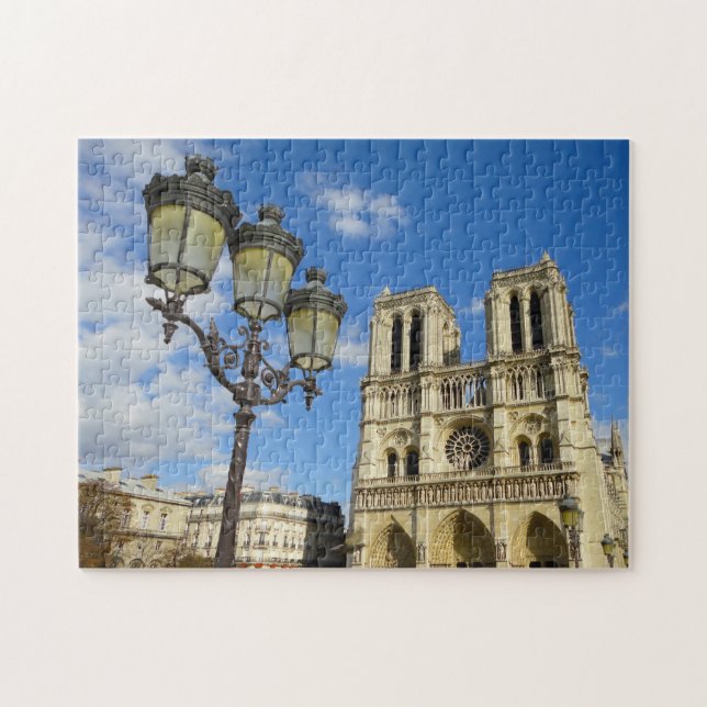 Puzzle de Notre Dame (1163-2019); (Horizontal)