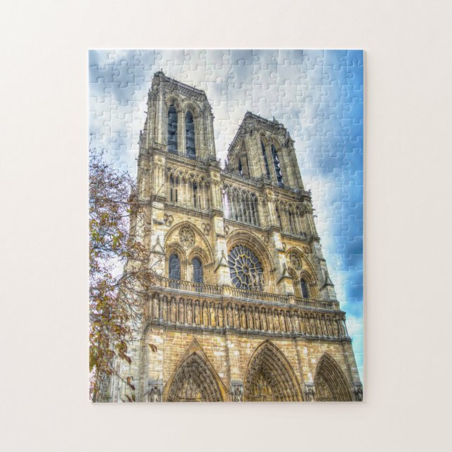 Puzzle de Notre Dame (1163-2019); (Vertical)
