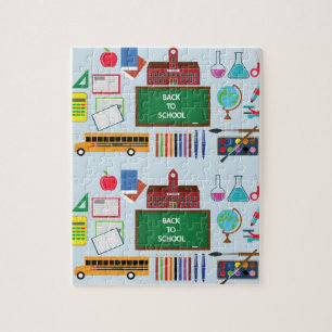 Puzzle De nuevo a escuela