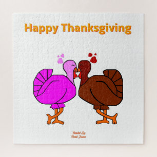 Puzzle de pasión de Acción de Gracias de 20" X 20"