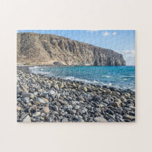 Puzzle de playa de piedra de Tenerife