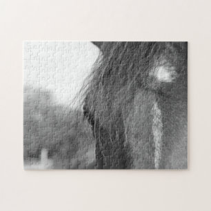 Puzzle de pura sangre b/w