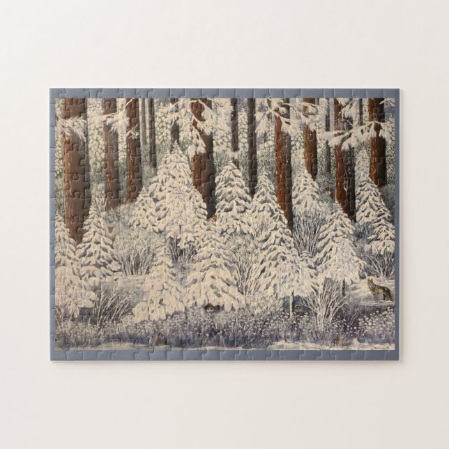 Puzzle ¿De quién son estos bosques? Creo que sé... rompec (Horizontal)