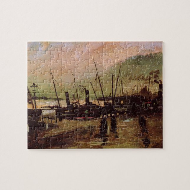 Puzzle De Ruijterkade en Ámsterdam por Vincent van Gogh (Horizontal)