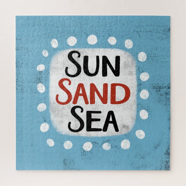 Puzzle de Sun Sand Sea Jigsaw (Vertical)
