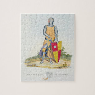 Puzzle De Vere, conde de Oxford, 1280, de 'Armou antiguo