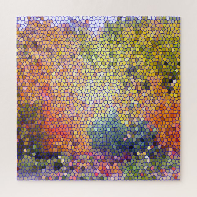 PUZZLE DE VISTA DE VIDRIO INSTALADO (Vertical)