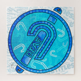Puzzle Deaf Symbol English