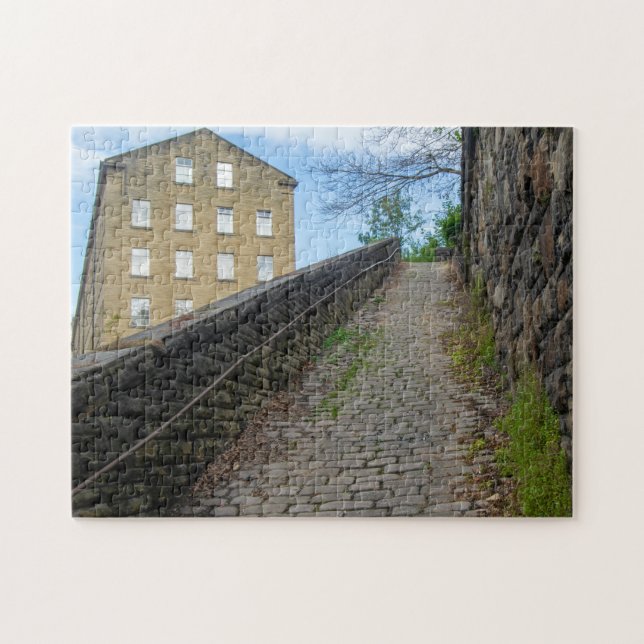 Puzzle Dean Clough Subida empedrada - Espíritu de Brandt (Horizontal)