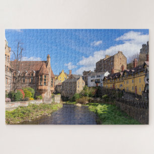 Puzzle Dean Village, Edimburgo, Escocia