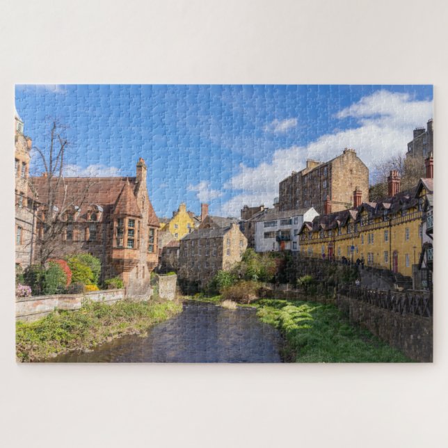 Puzzle Dean Village, Edimburgo, Escocia (Horizontal)