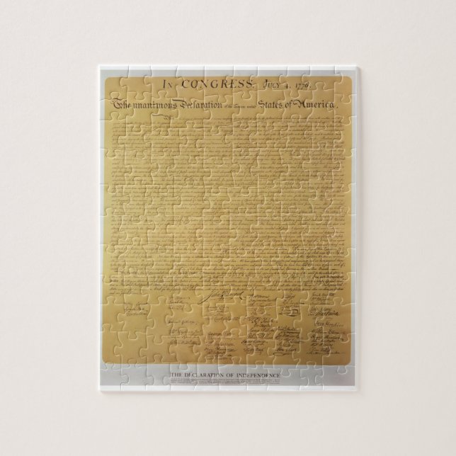 Puzzle Declaración de Independencia (Vertical)