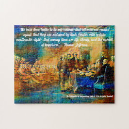 Puzzle Declaración de Independencia, 4 de julio de 1776