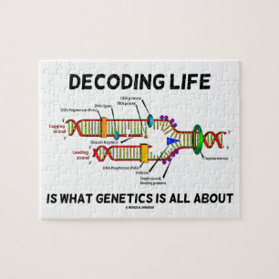 Puzzle Decodificar La Vida Es De Lo Que Se Trata La Genét