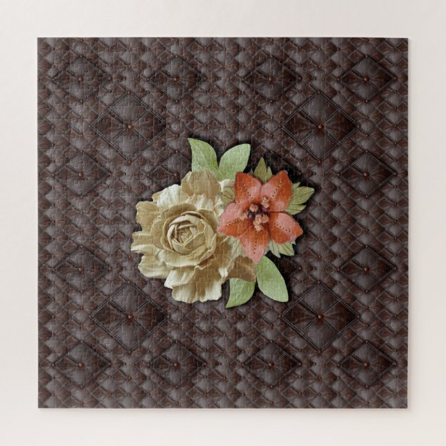 Puzzle Decoración de la Academia de Cuero 3D (Vertical)