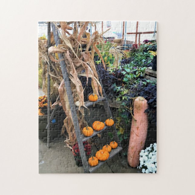 Puzzle Decoración de otoño (Vertical)