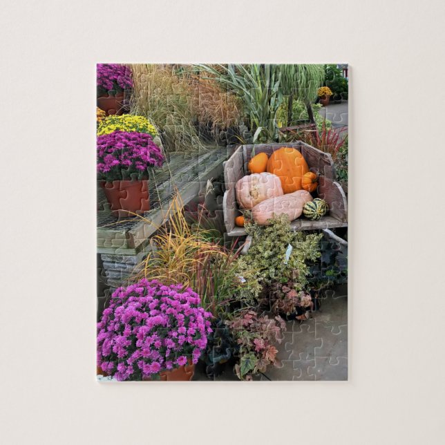 Puzzle Decoración de otoño (Vertical)