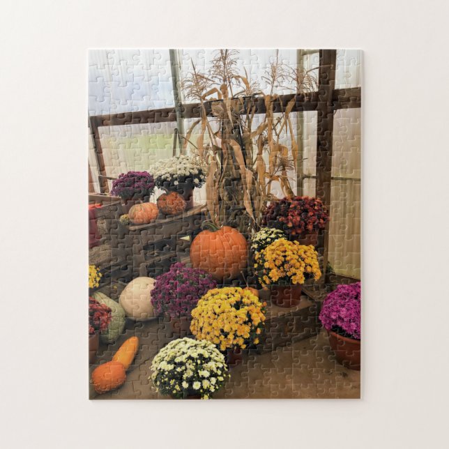 Puzzle Decoración de otoño (Vertical)