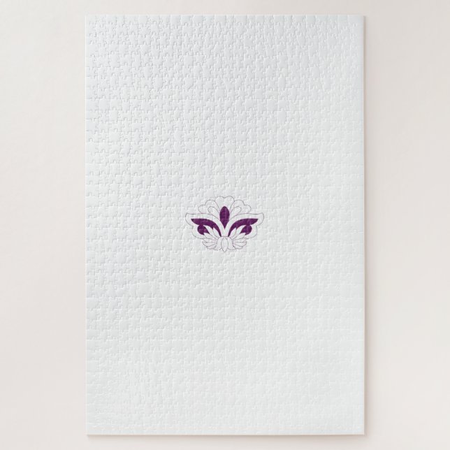 Puzzle Decoración magenta Reddish (Vertical)