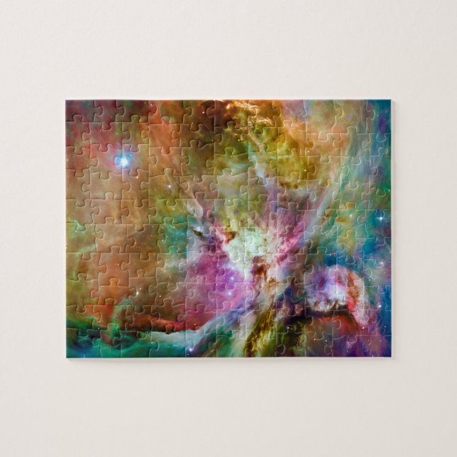 Puzzle Decorative Orion Nebula Galaxy Space Photo (Horizontal)