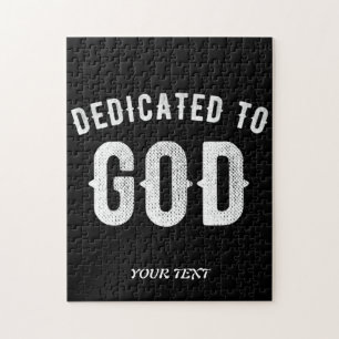 PUZZLE DEDICADO A DIOS PERSONALIZABLE GUAY TEXTO BLANCO