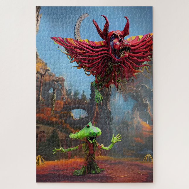 Puzzle Dedicado al sueño (Vertical)