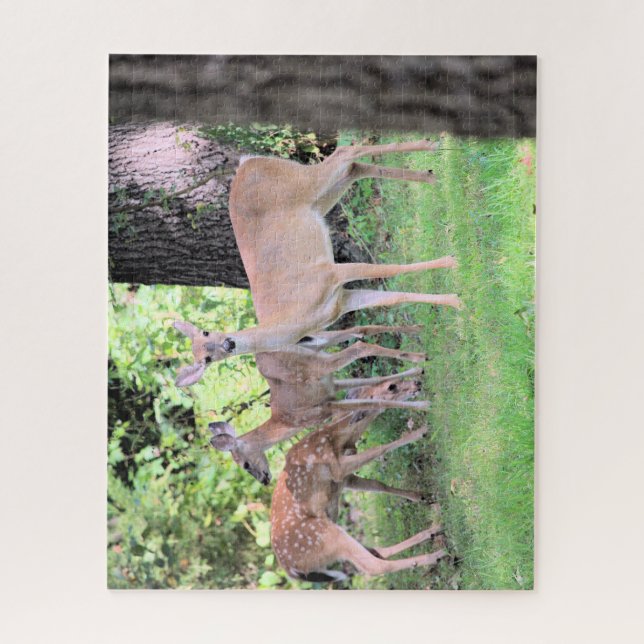 Puzzle Deer (Vertical)