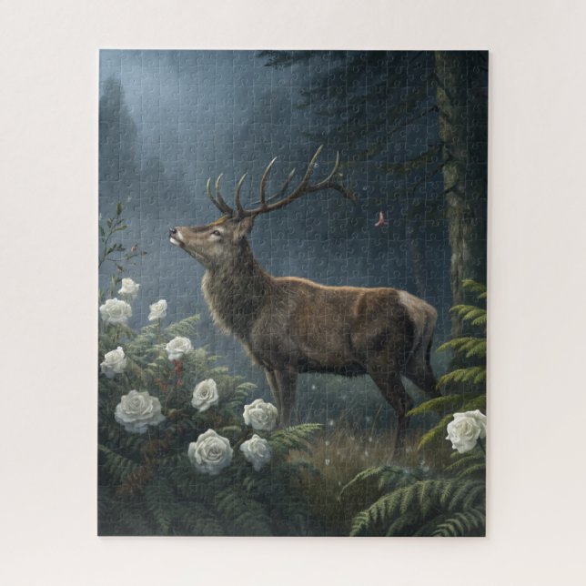 Puzzle Deer (Vertical)
