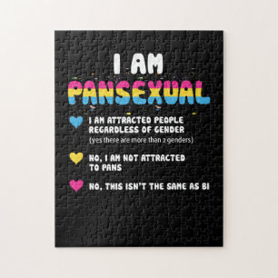 Puzzle Definición pansexual - Gracioso orgullo gay LGBT